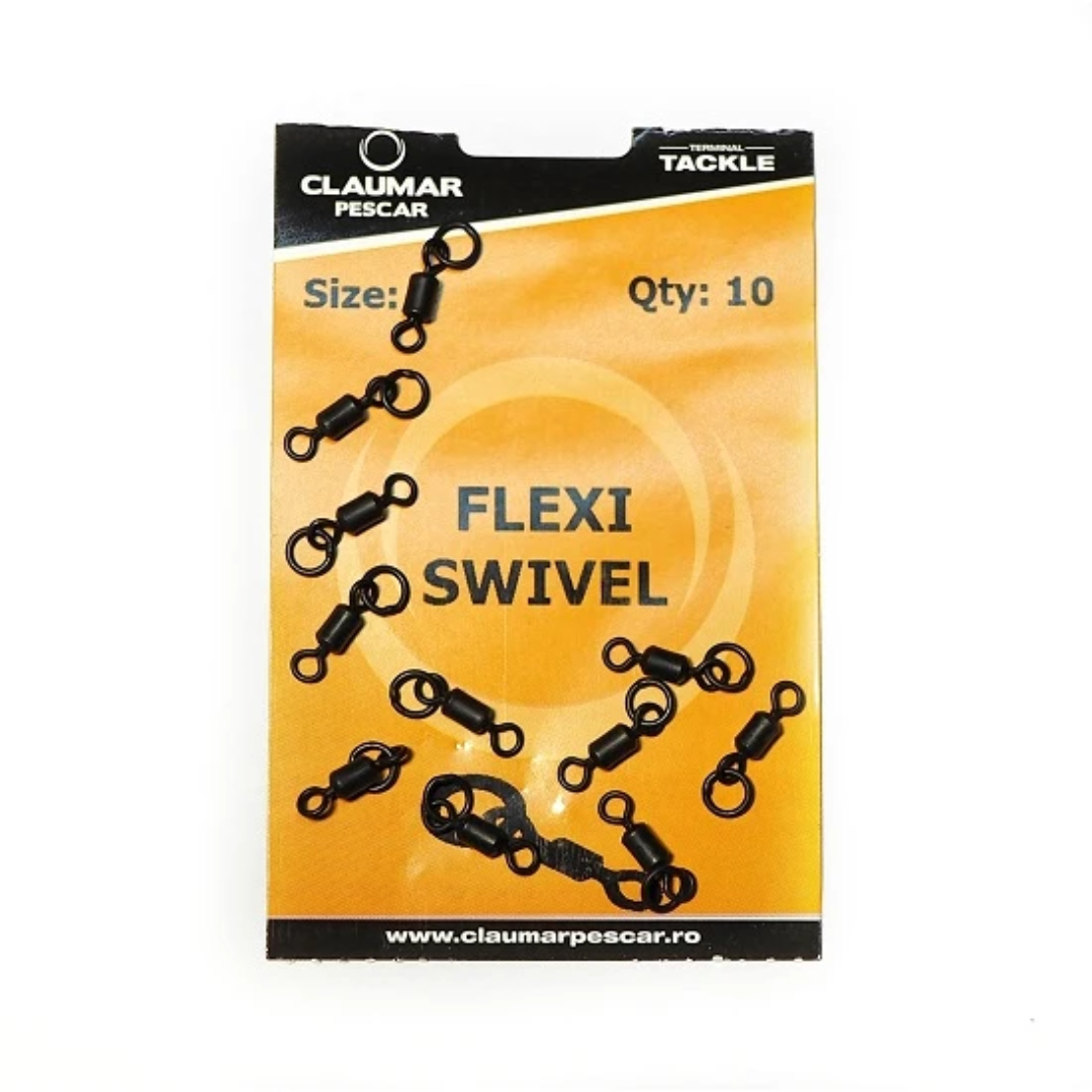 Emerillones Giratorio Claumar Flexi Swivel N.º 12 10Und