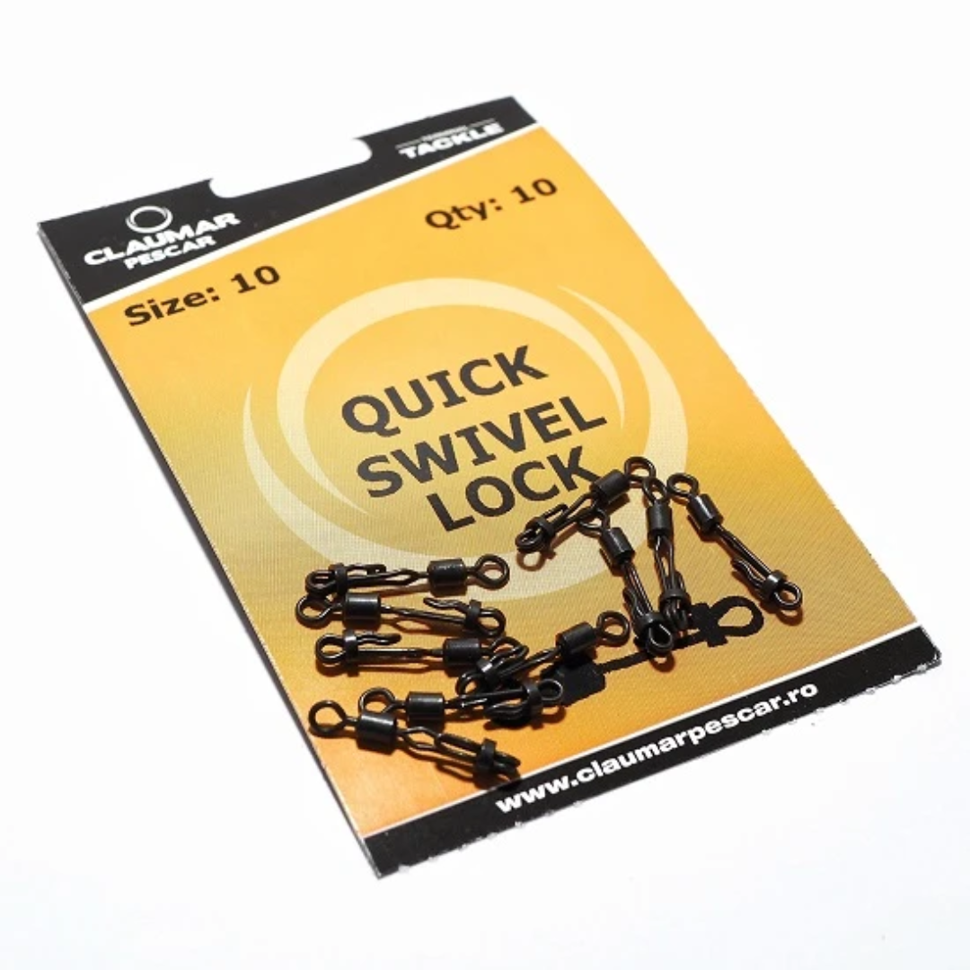 Enganche Rápido Con Seguro Claumar Speed Swivel N.º10 ,10Und
