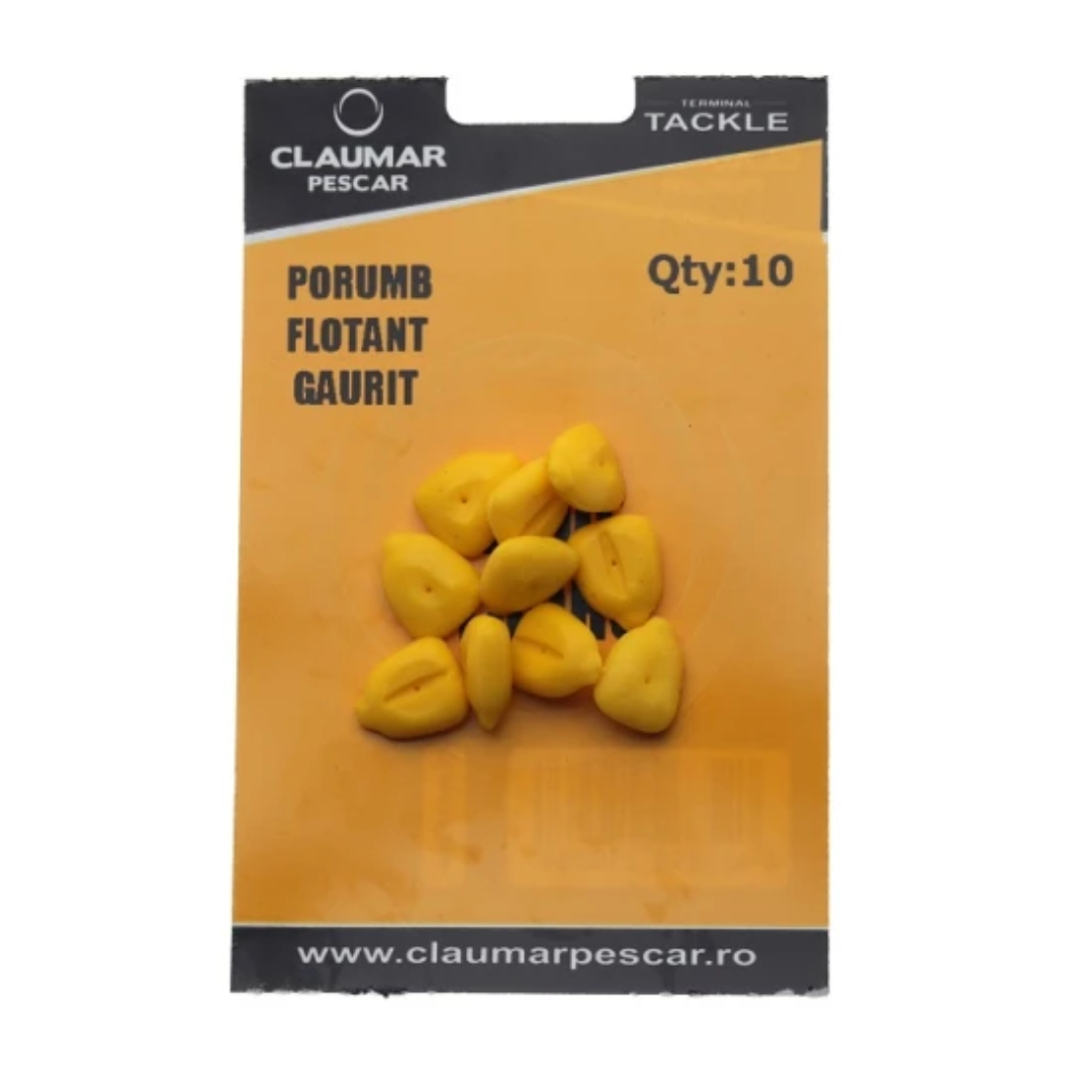 Maíz Flotante Perforado Claumar 10Und Amarillo