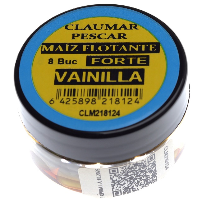 Maíz Flotante Claumar FORTE Con Sabor Vainilla (8Und)