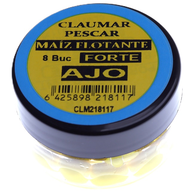 Maíz Flotante Claumar FORTE Con Sabor Ajo (8Und)