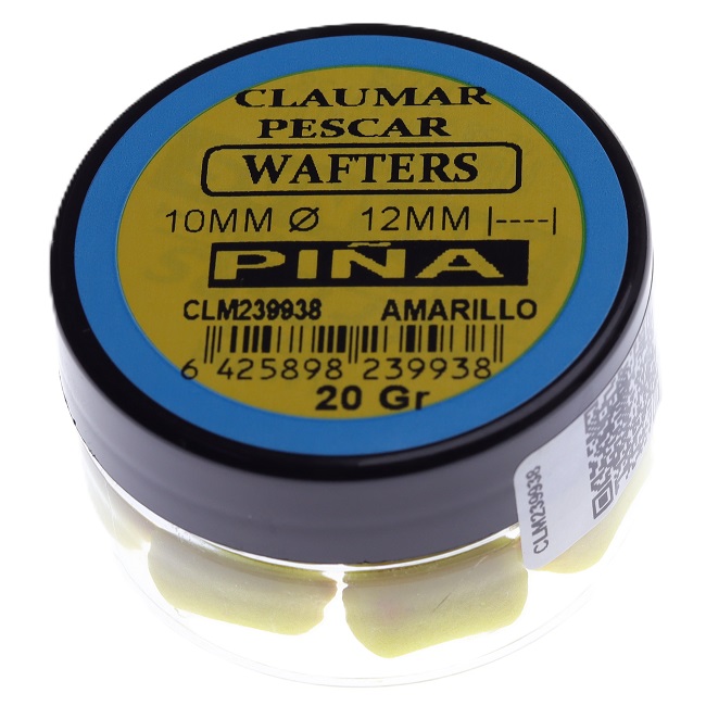 Wafters Claumar 10mm 20g Piña Amarillo