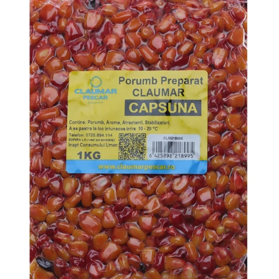 Maiz Preparado Claumar Fresa Rojo 1kg