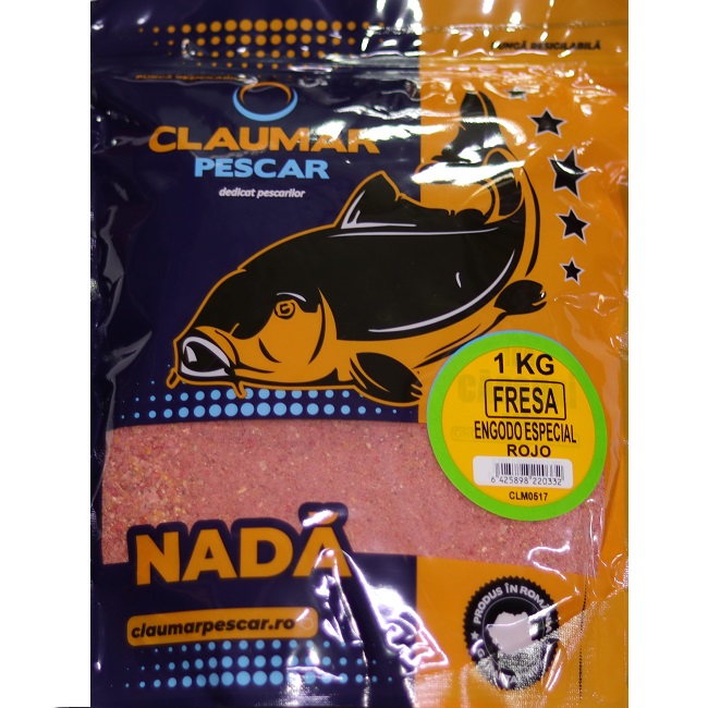 Engodo Claumar Especial Fresa Rojo 1KG