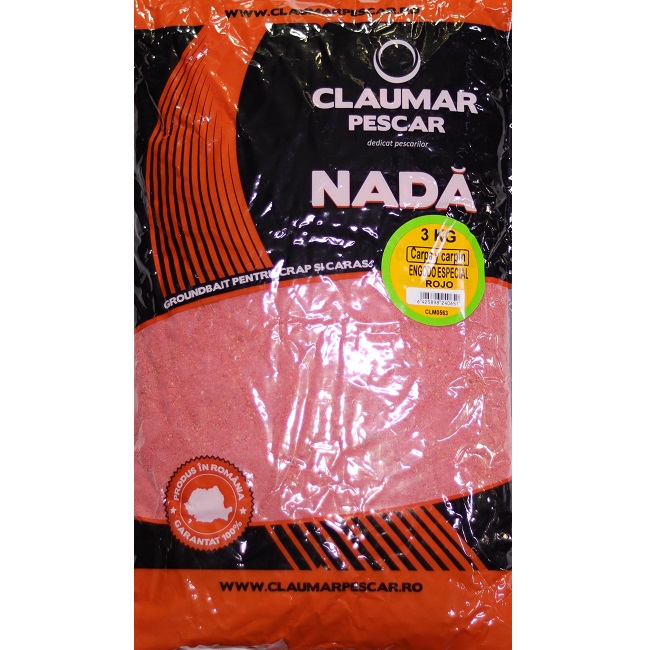 Engodo Claumar Especial Carpa Y Carpin Rojo3KG
