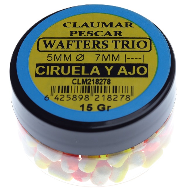 Wafters Trio Claumar Ciruela & Usturoi Forte 15Gr 5-7mm