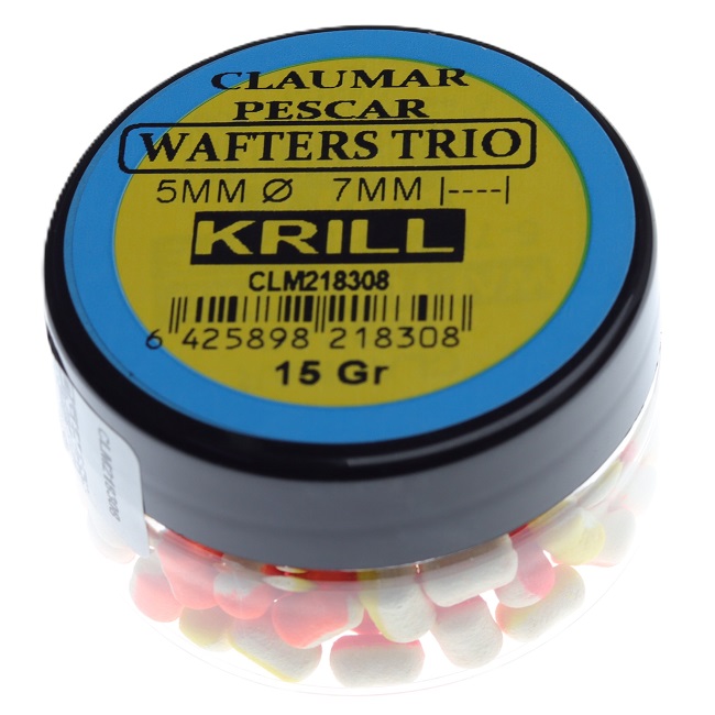 Wafters Trio Claumar Krill Forte 15Gr 5-7mm