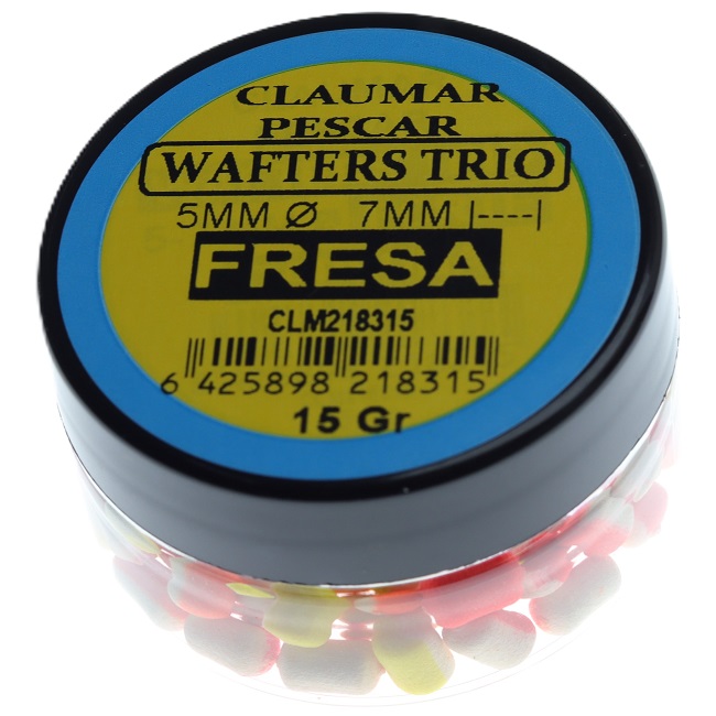 Wafters Trio Claumar Fresa Forte 15Gr 5-7mm