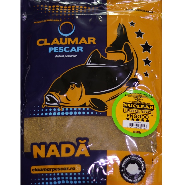 Engodo Feeder Claumar Nuclear Larvas Foulli 800gr