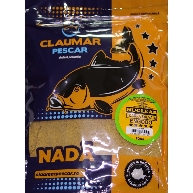 Engodo Feeder Claumar Nuclear Carpa Salvaje 800gr