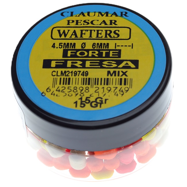 Wafters Claumar Fresa Forte Mix Color 15Gr 4.5-6mm