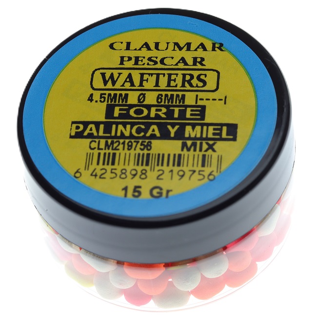 Wafters Claumar Palinca Y Miel Forte Mix Color 15Gr 4.5-6mm