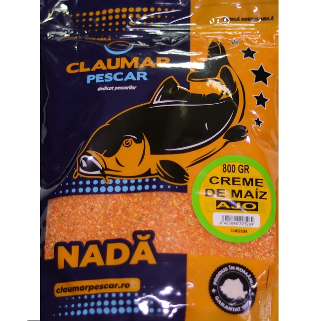 Maiz Triturado Claumar Ajo Naranja 800Gr