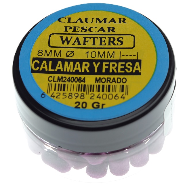 Wafters Claumar 8mm 20g Calamar&Fresa Morado
