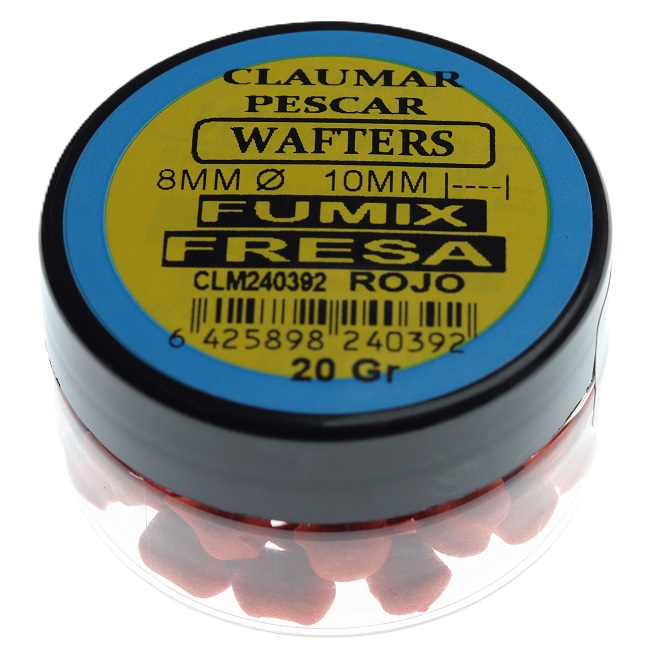 Wafters Claumar Fumix 8mm 20g Fresa Rojo