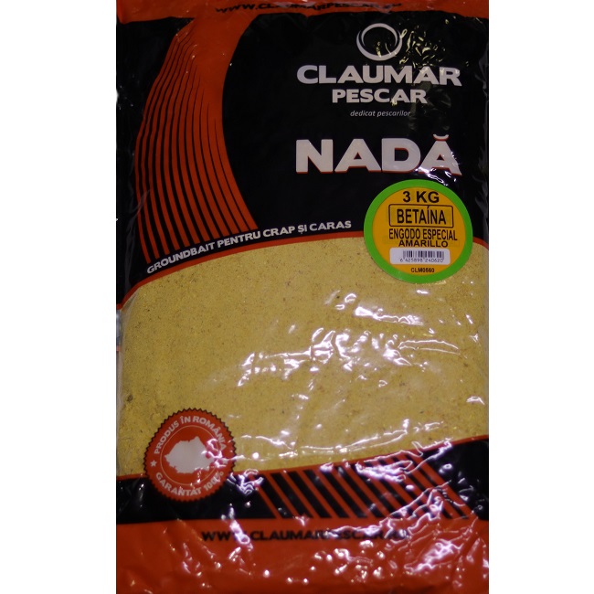 Engodo Claumar Especial Betaina Amarillo 3KG