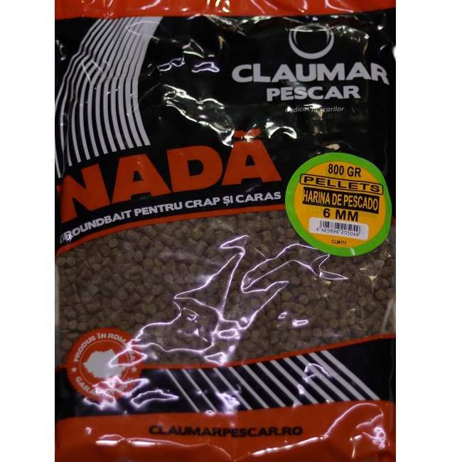 Pellets Claumar Harina De Pescado 6mm 800gr