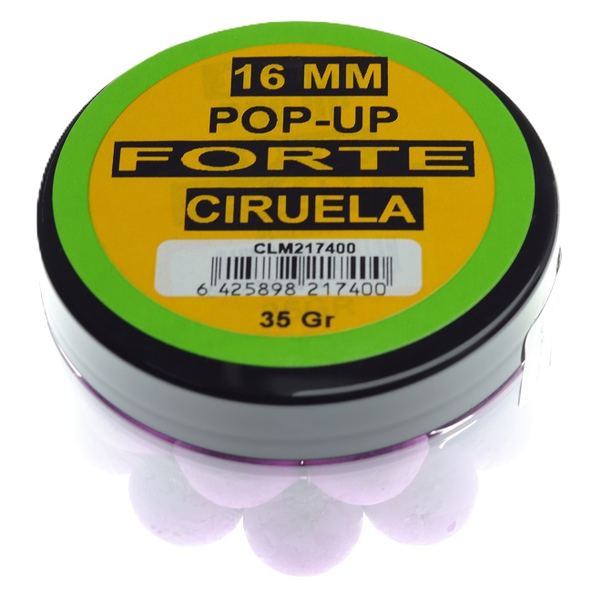 Pop Up Claumar Forte Ciruela Morado 35Gr 16mm