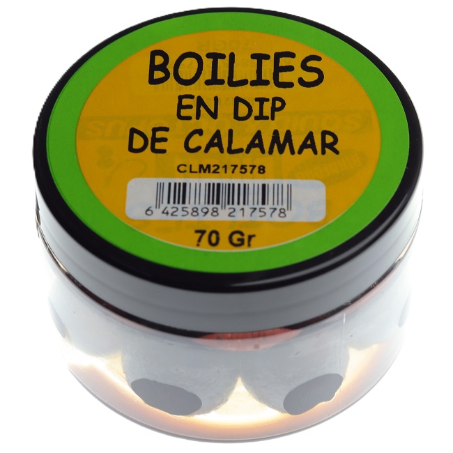 Boilies En Dip Squid Octopus 70 gr