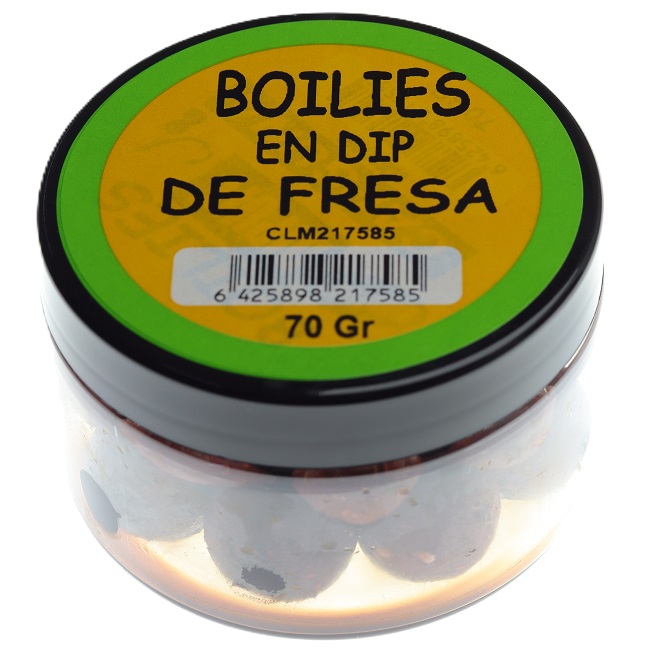 Boilies En Dip Fresa 70 gr