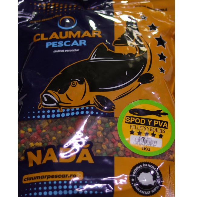 Spod & PVA Mix Claumar Pellets Y Boilies 1Kg