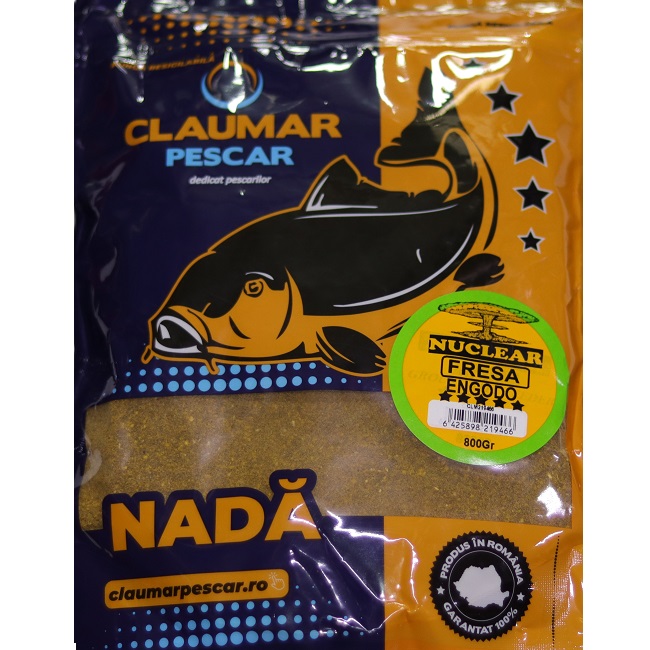 Engodo Feeder Claumar Nuclear Fresa 800gr