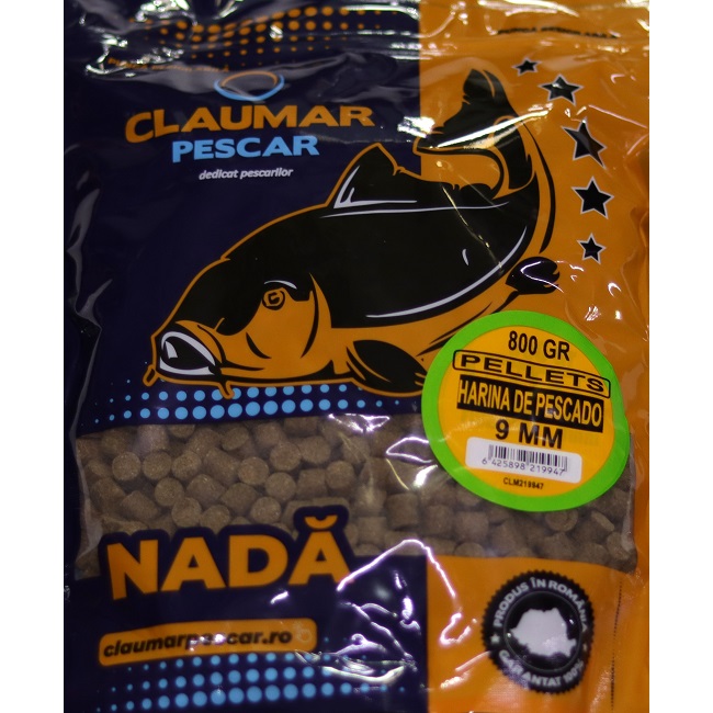 Pellets Claumar Harina De Pescado 9mm 800gr