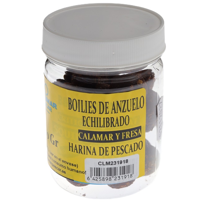 Boilies De Anzuelo Echilibrado Calamar Fresa 100gr