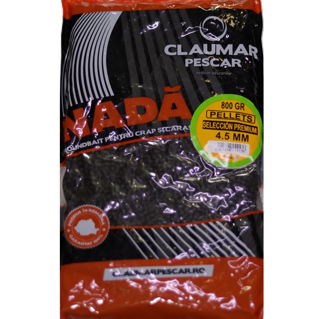 Pellets Claumar Selección Premium 4.5mm 800gr