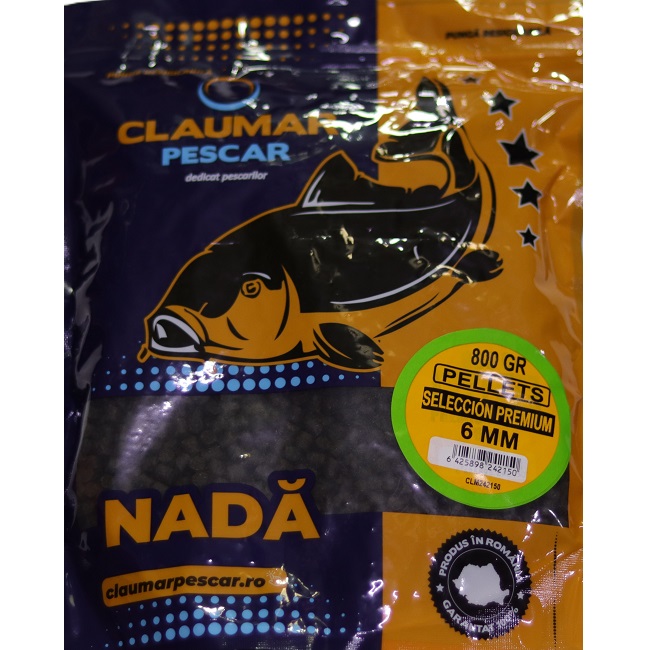 Pellets Claumar Selección Premium 6mm 800gr