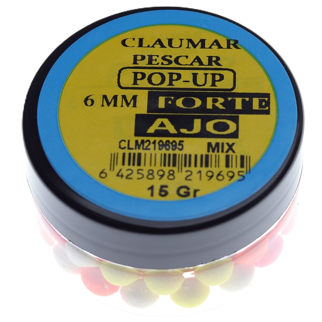 Pop Up Claumar Ajoi Forte Mix Color 15Gr 6mm