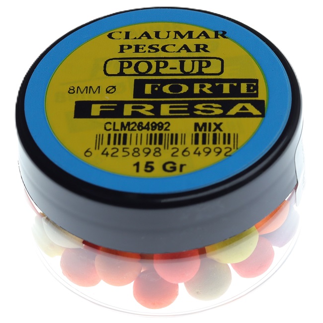 Pop Up Claumar Fresa Forte Mix Color 15Gr 8mm