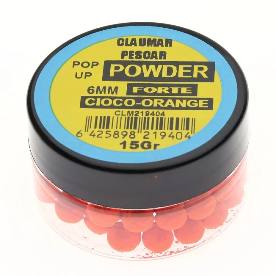 POP-UP POLVO CHOCOLATE-NARANJA 6mm-15gr