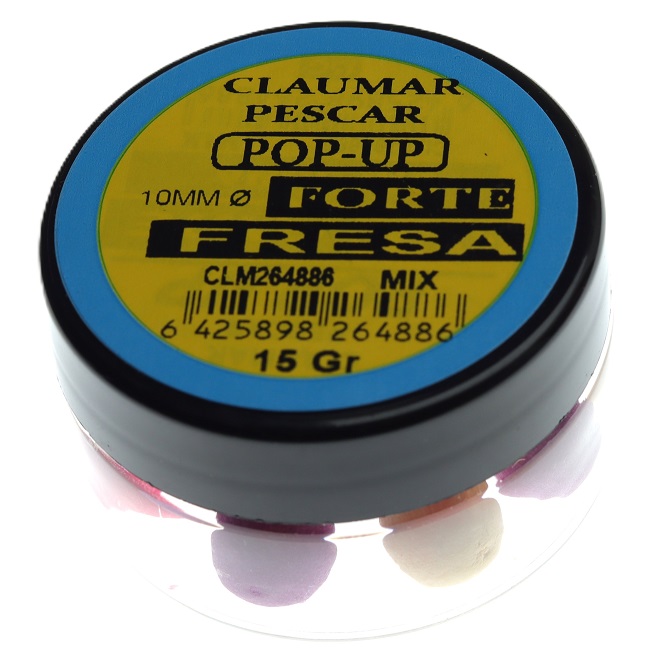 Pop Up Claumar Fresa Forte Mix Color 15Gr 10mm