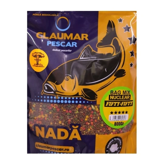 Mezcla para bolsa Claumar Nuclear Cincuenta-Cincuenta Mango-Piña 800 g