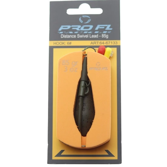 Pro Fl Distance Swivel Leadcore Lead Lost Distance 85g Hook No. 8