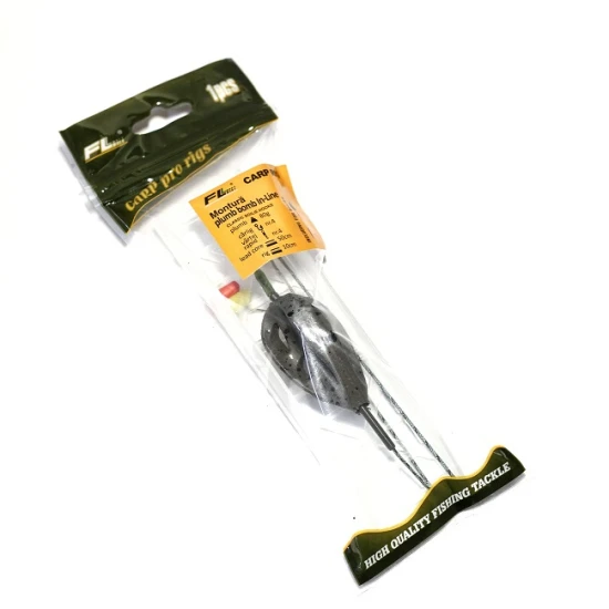 Fl Leadcore Lead Inline Paste Fox Type 80 Gr Hook C (boilie clásico) No. 2
