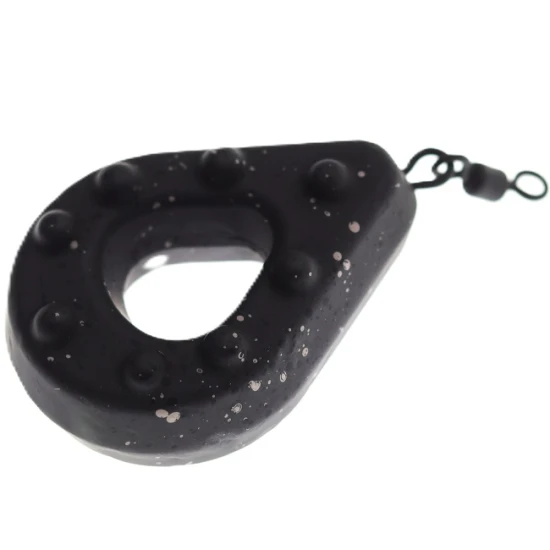 Plomo Grippa con eslabón giratorio Claumar, 130 g, color camuflaje.